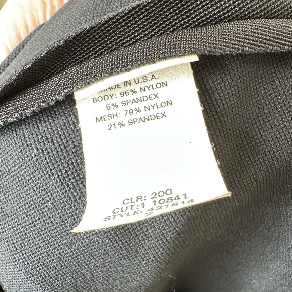 Vintage Y2K Rampage Stretchy Knit Maxi Dress Sheer Waist Halter Neckline Size 7 - Picture 11 of 14